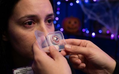 Lentilles de contact Halloween : évitez le danger médical