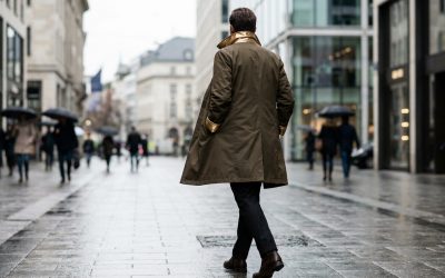 Imperméable réversible kaki doré : l&rsquo;atout style [2026]