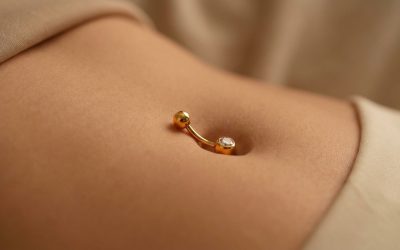 Piercing nombril en or 18 carats : luxe et sécurité