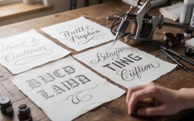 Comment choisir la bonne écriture pour un tatouage unique