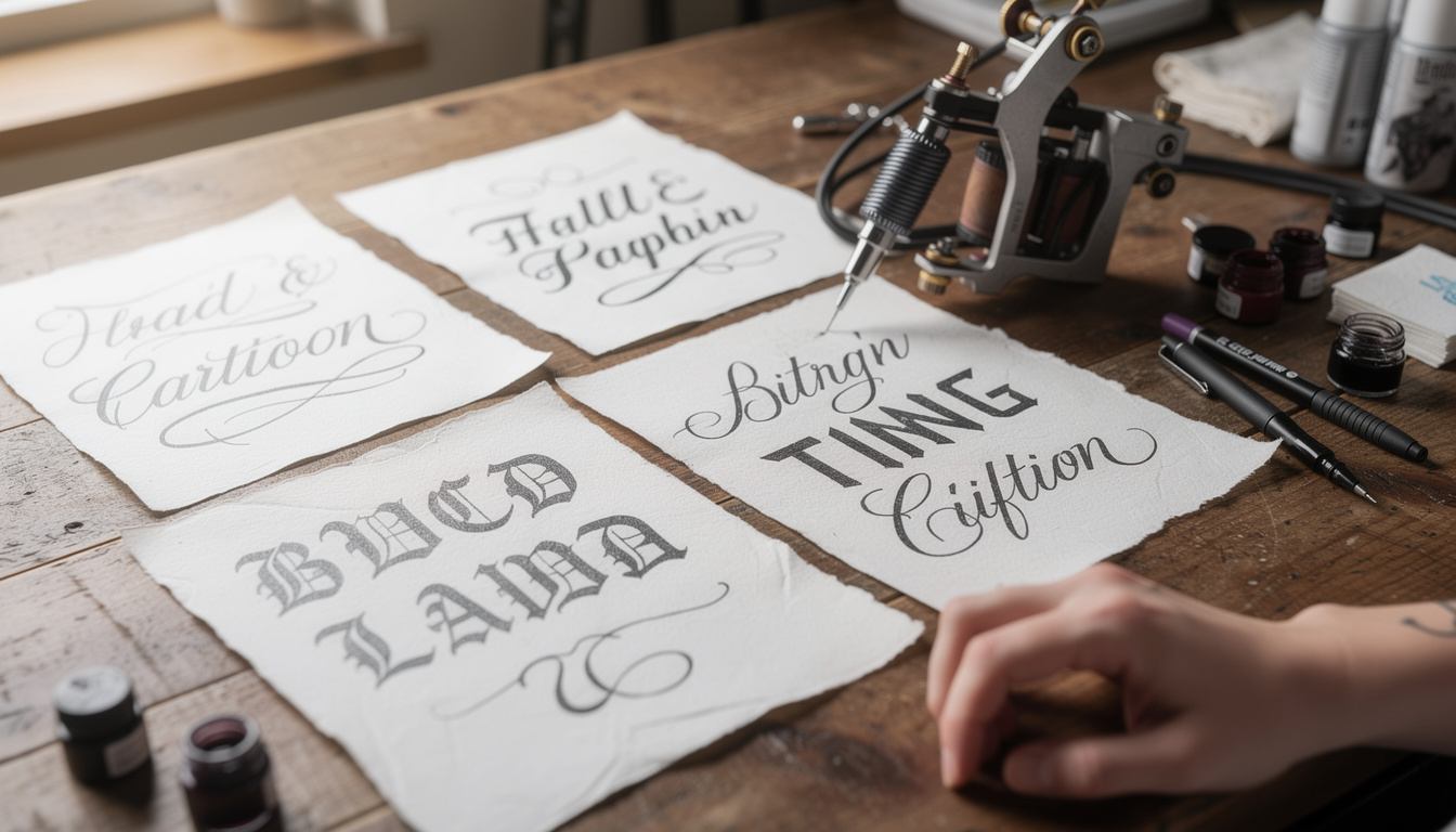 découvrez comment choisir l'écriture parfaite pour un tatouage unique qui reflète votre style et votre personnalité. conseils et astuces pour un design original et harmonieux.