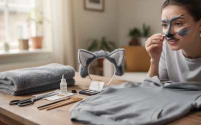 Comment réaliser un déguisement de loup rapidement et facilement