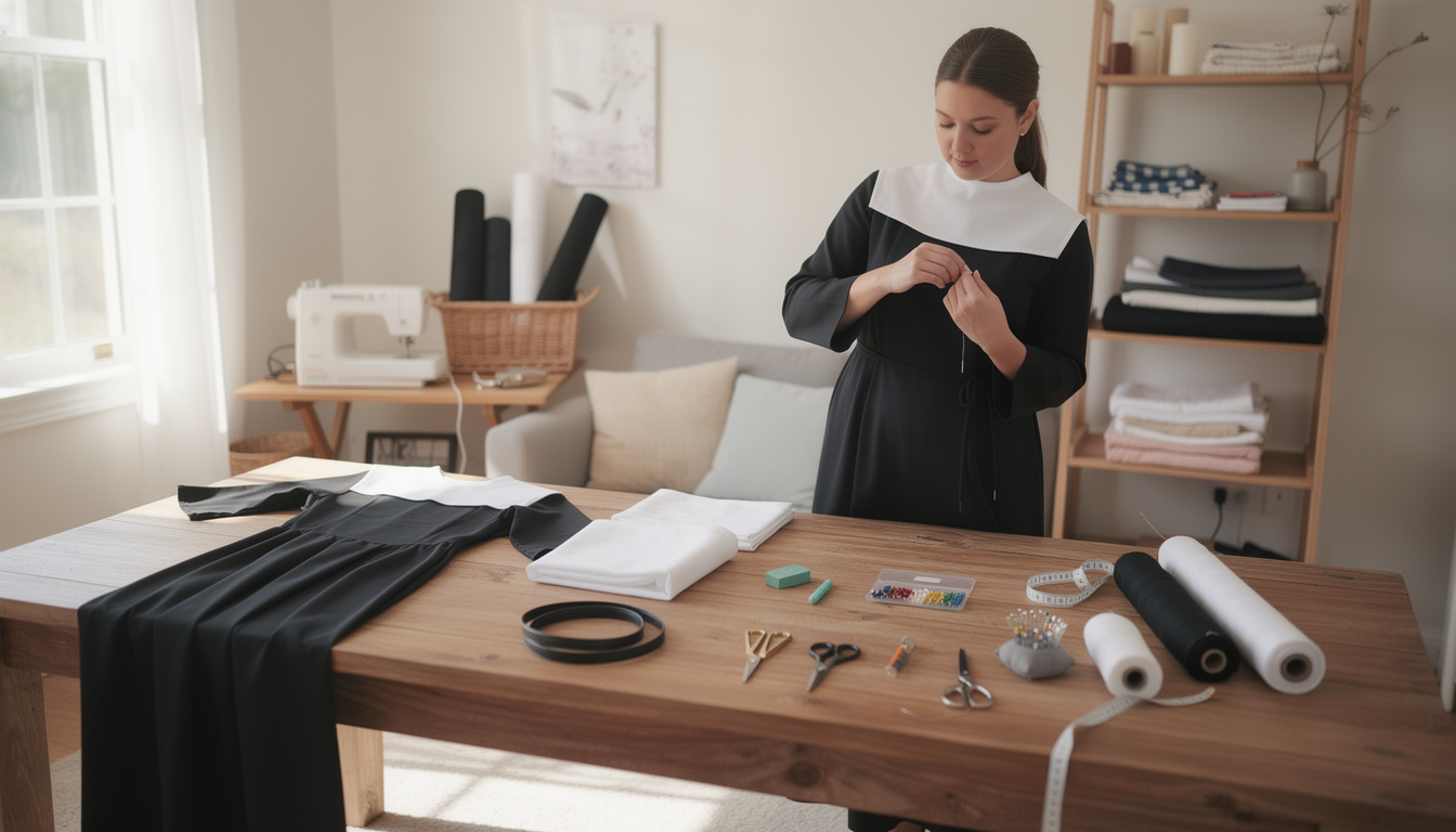 découvrez comment réaliser facilement un déguisement de nonne chez vous avec des matériaux simples et des étapes claires, parfait pour vos fêtes et événements costumés.
