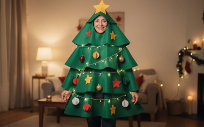 Comment se déguiser en sapin de noël facilement et original