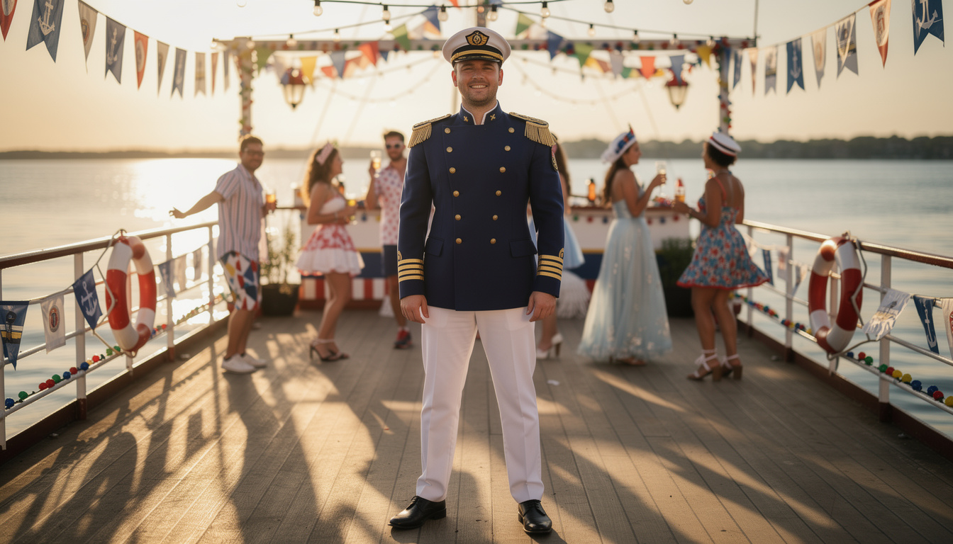 Déguisement capitaine de bateau : comment choisir le costume parfait pour naviguer en fête découvrez comment choisir le déguisement de capitaine de bateau idéal pour briller lors de vos fêtes et soirées à thème nautique.