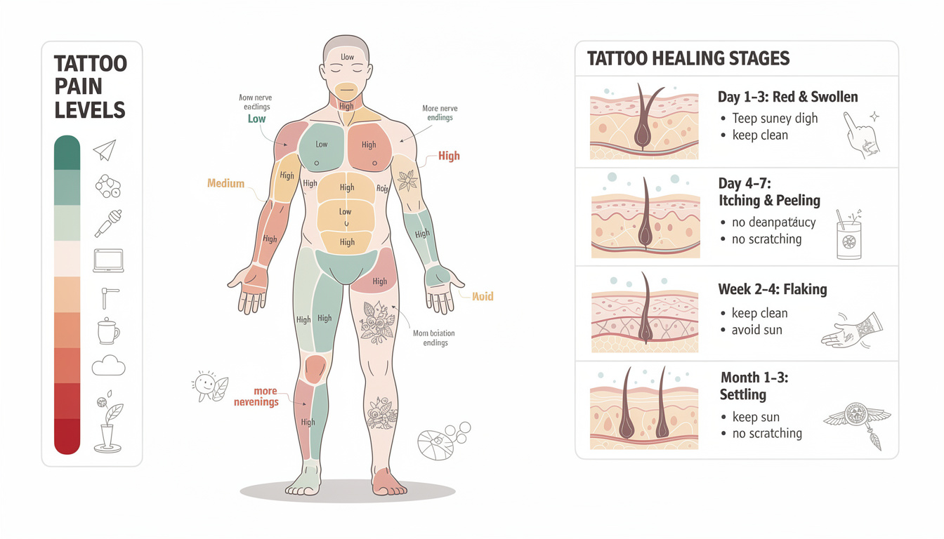 découvrez la signification des différents emplacements de tatouage et ce que votre corps révèle à travers ces choix uniques.