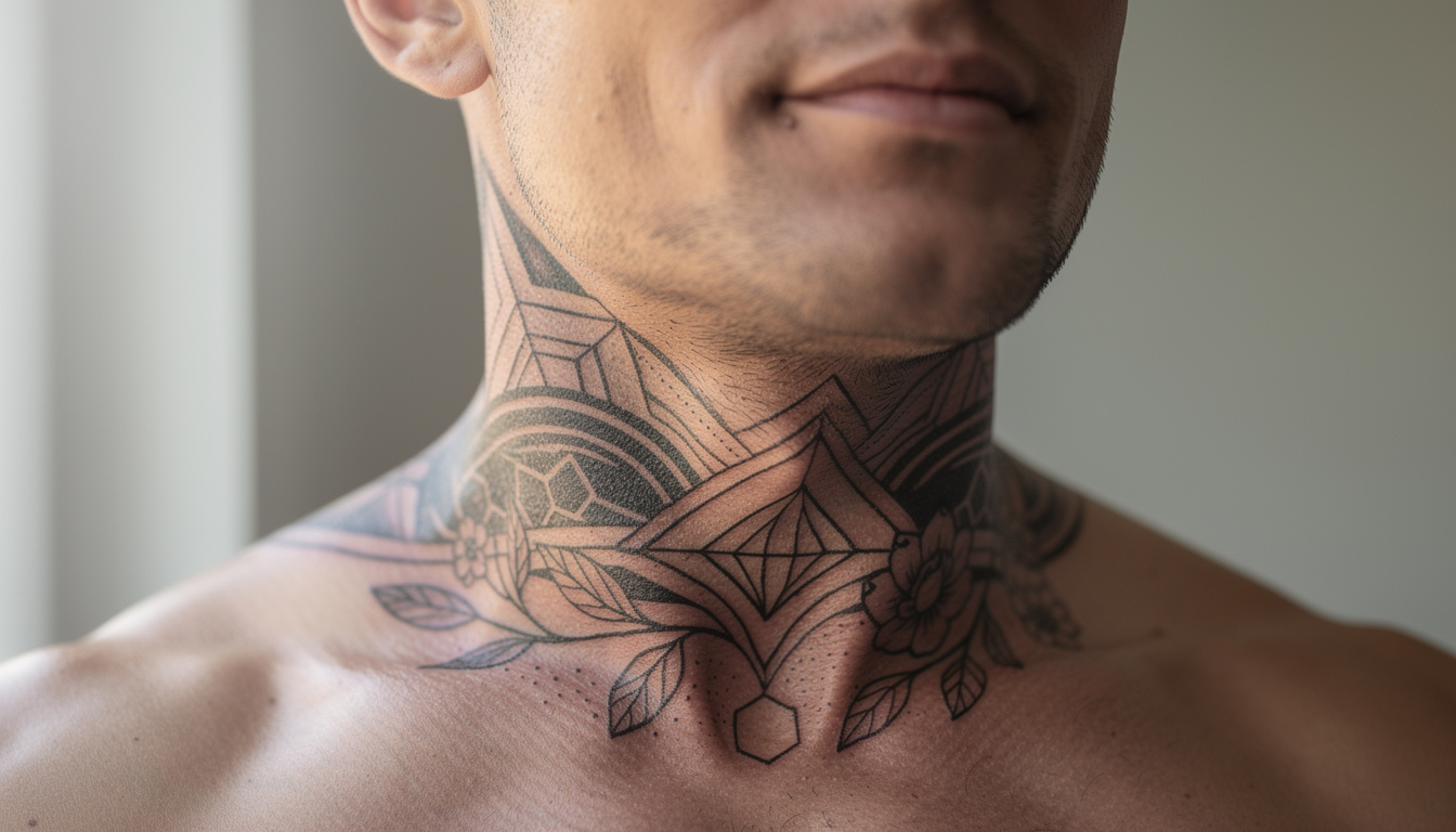 découvrez des idées de tatouages pour le cou homme, avec des inspirations originales et des conseils pratiques pour affirmer un style unique et personnel.