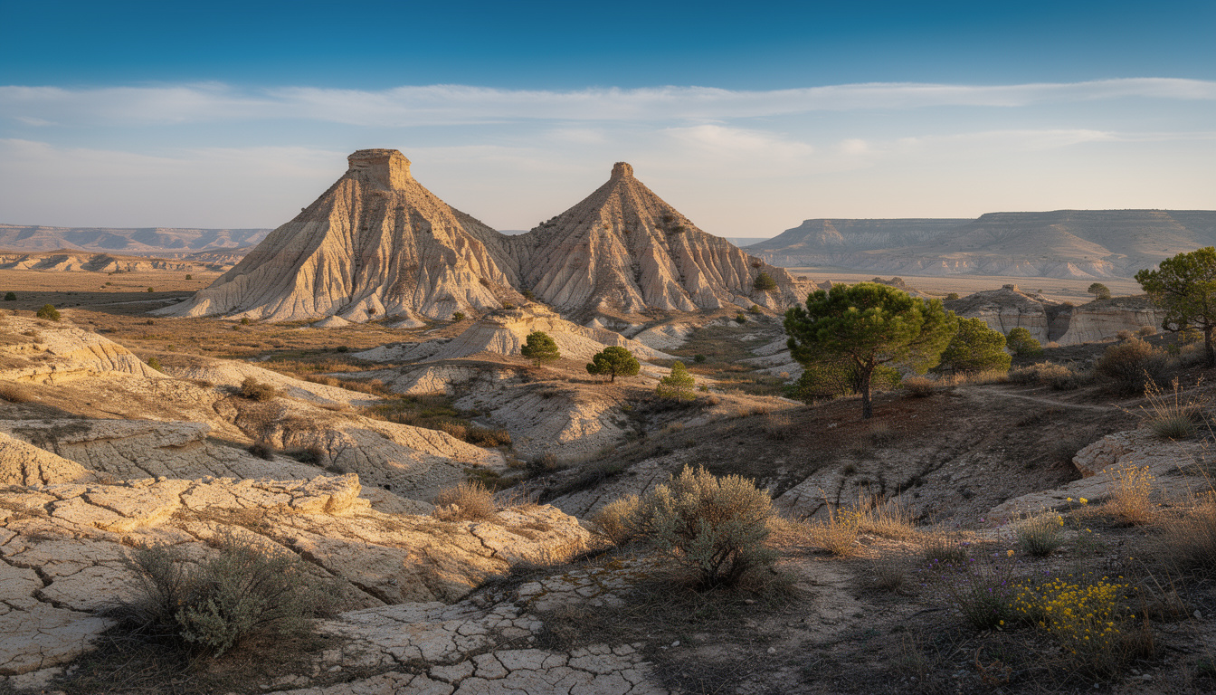 découvrez les sites incontournables et les merveilles naturelles à visiter autour du désert des bardenas pour une exploration inoubliable.