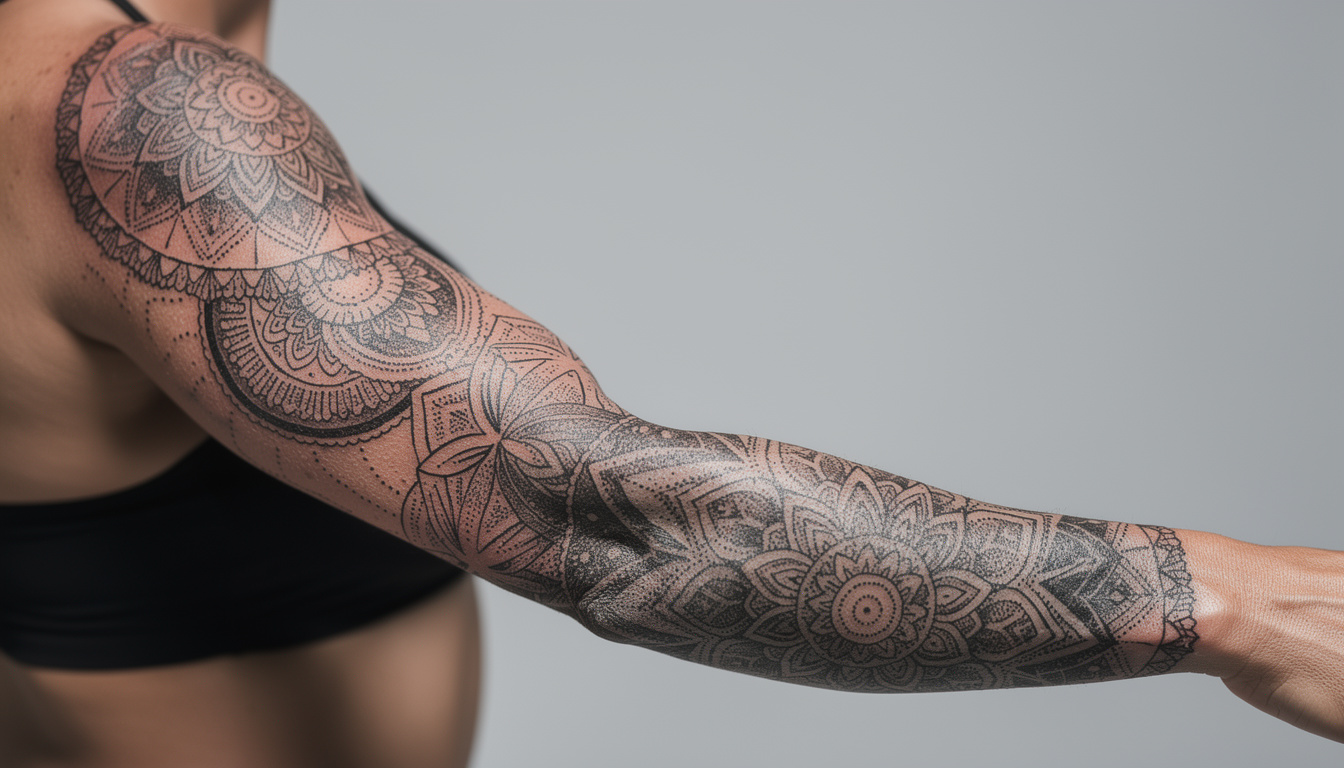 découvrez notre guide complet sur le tatouage bras complet femme mandala, avec des inspirations modernes et des conseils pour un design unique et harmonieux.