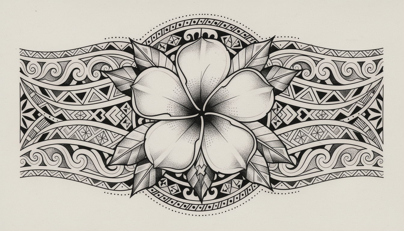 découvrez l'histoire, la signification et les symboliques profondes du tatouage fleur de tiaré polynésien, un symbole incontournable de la culture polynésienne.