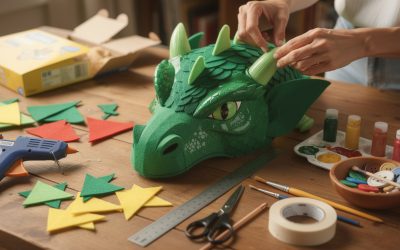 Comment fabriquer un déguisement de dragon facilement chez soi