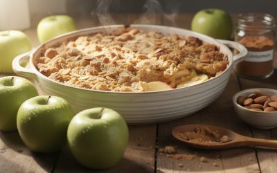 Comment réussir un crumble pomme amande savoureux