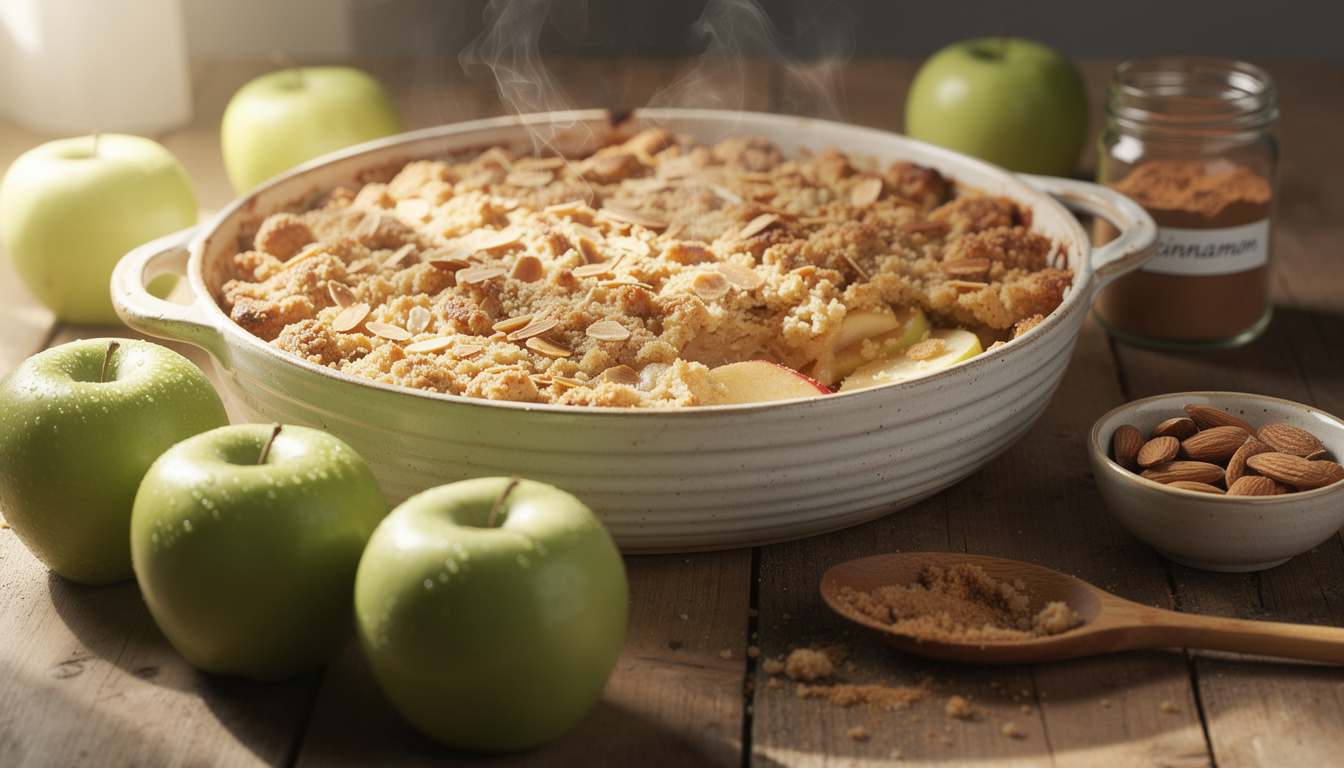 découvrez nos astuces pour réussir un crumble pomme amande savoureux, alliant douceur des pommes et croquant des amandes pour un dessert irrésistible.