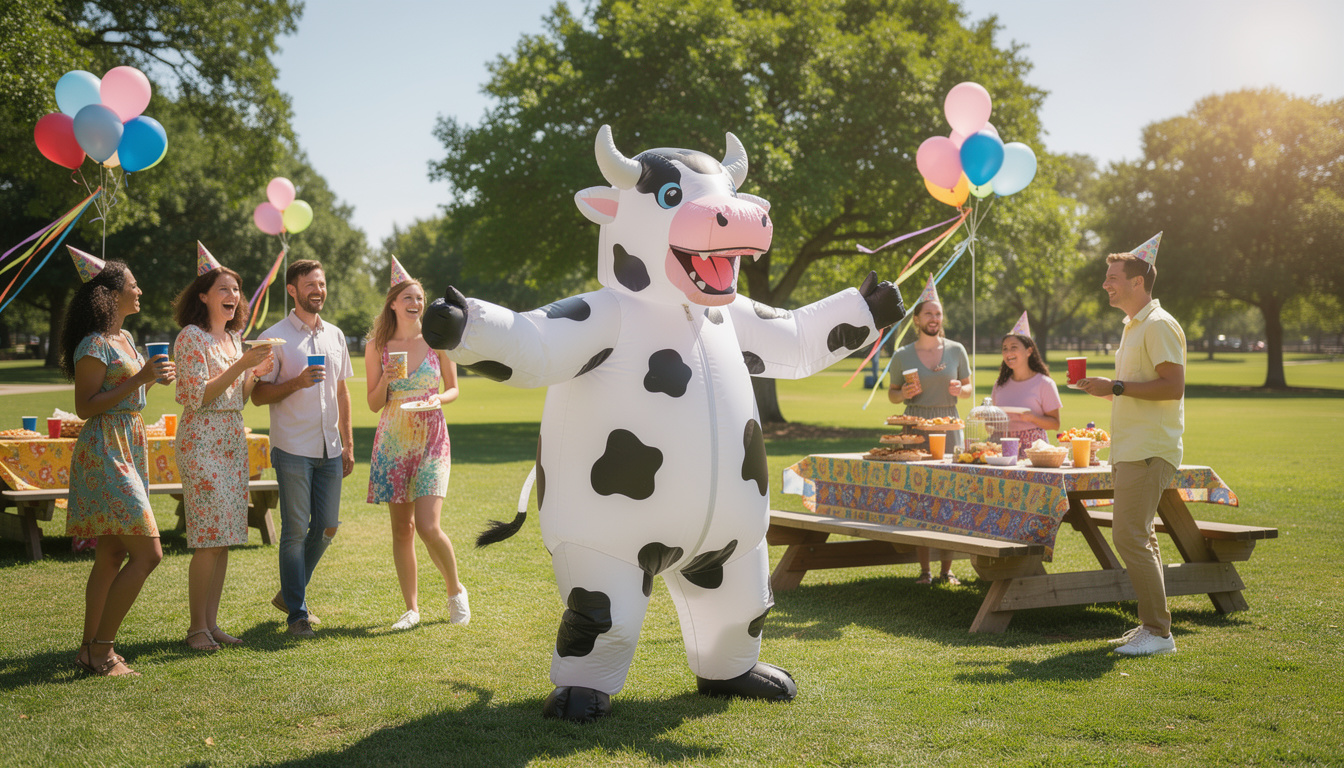 découvrez comment choisir le déguisement gonflable vache idéal pour vos fêtes et événements. astuces et conseils pour un costume amusant et réussi.
