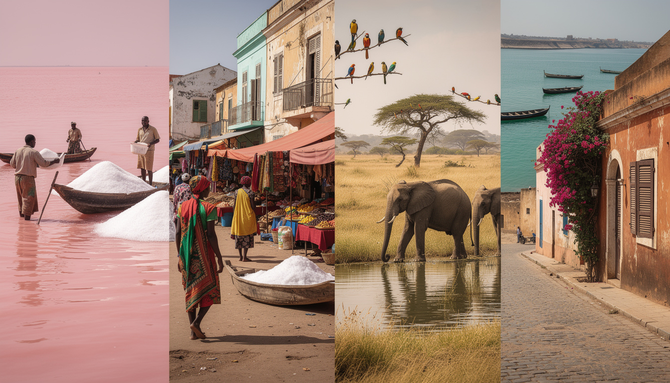 Visiter le Sénégal en une semaine : itinéraires et conseils pratiques découvrez comment visiter le sénégal en une semaine grâce à nos itinéraires détaillés et conseils pratiques pour un voyage inoubliable alliant culture, nature et aventure.